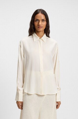 BOSS Blouse in White: front