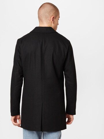 Manteau mi-saison 'Tommy' JACK & JONES en noir