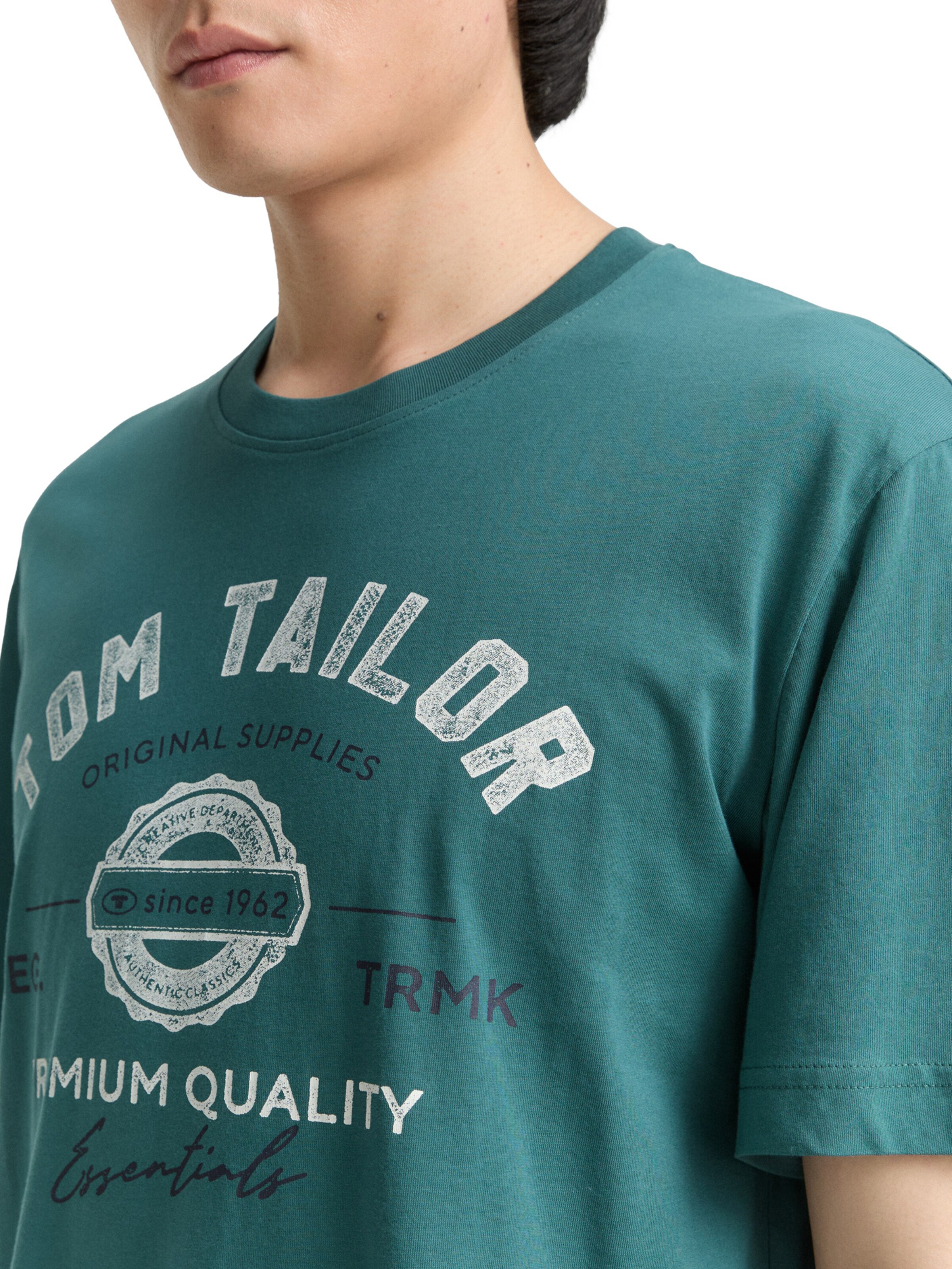T-Shirt TOM TAILOR en vert