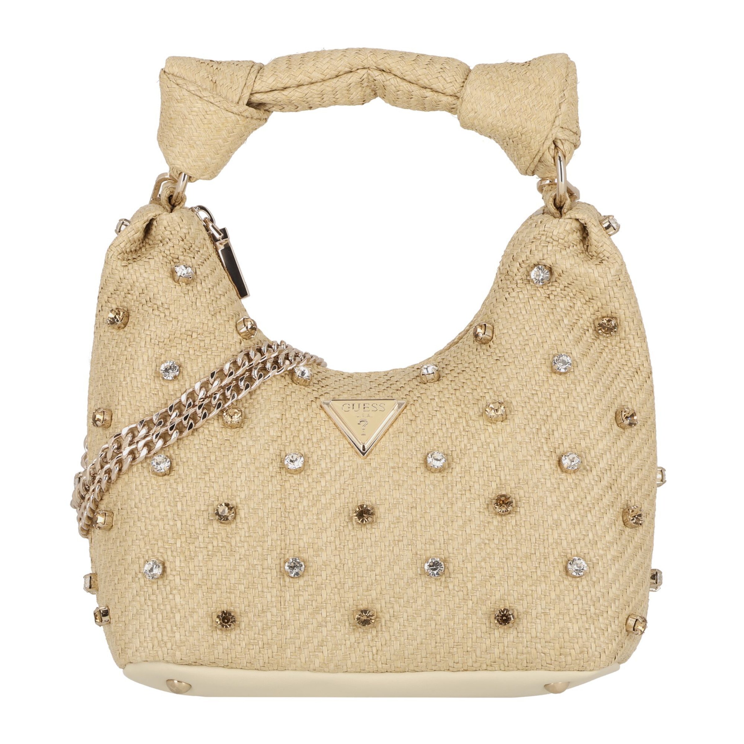 GUESS Handtasche 'Isotta' in Beige: Vorderseite