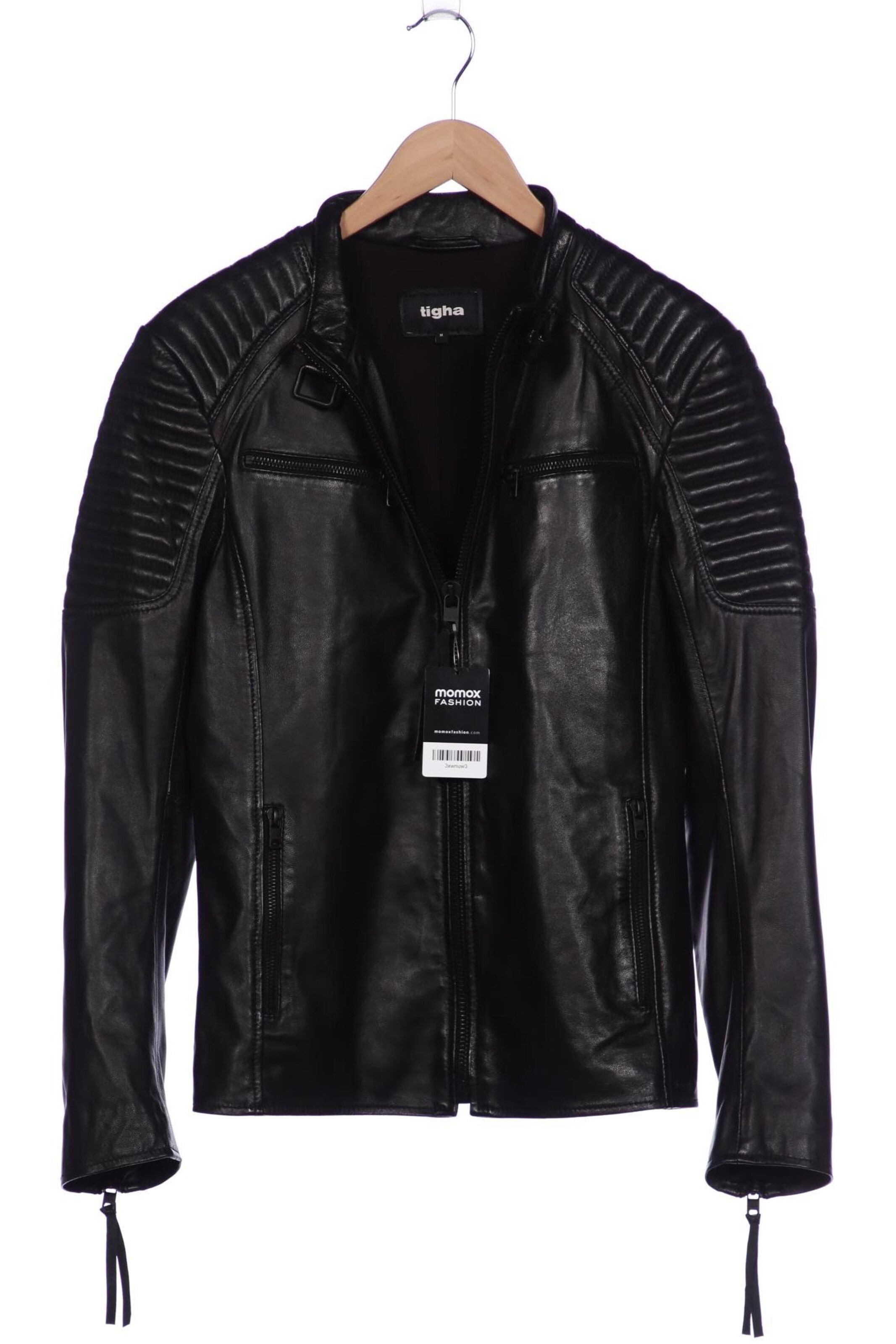 Aboutyou Tigha Jacke Herren GrÃ¼n Tigha Mantel L In Schwarz ABOUT YOU - Main Image