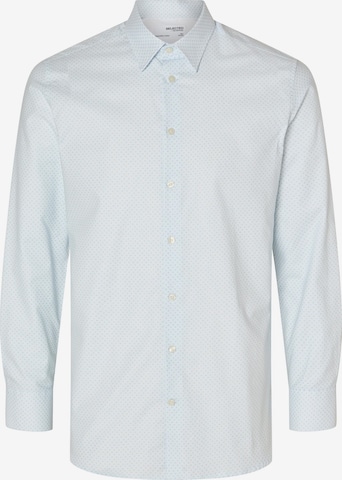 Chemise 'SOHO' SELECTED HOMME en blanc : devant