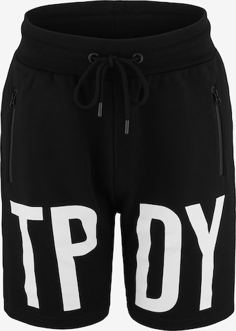 trueprodigy Regular Shorts ' Walden ' in Schwarz: predná strana