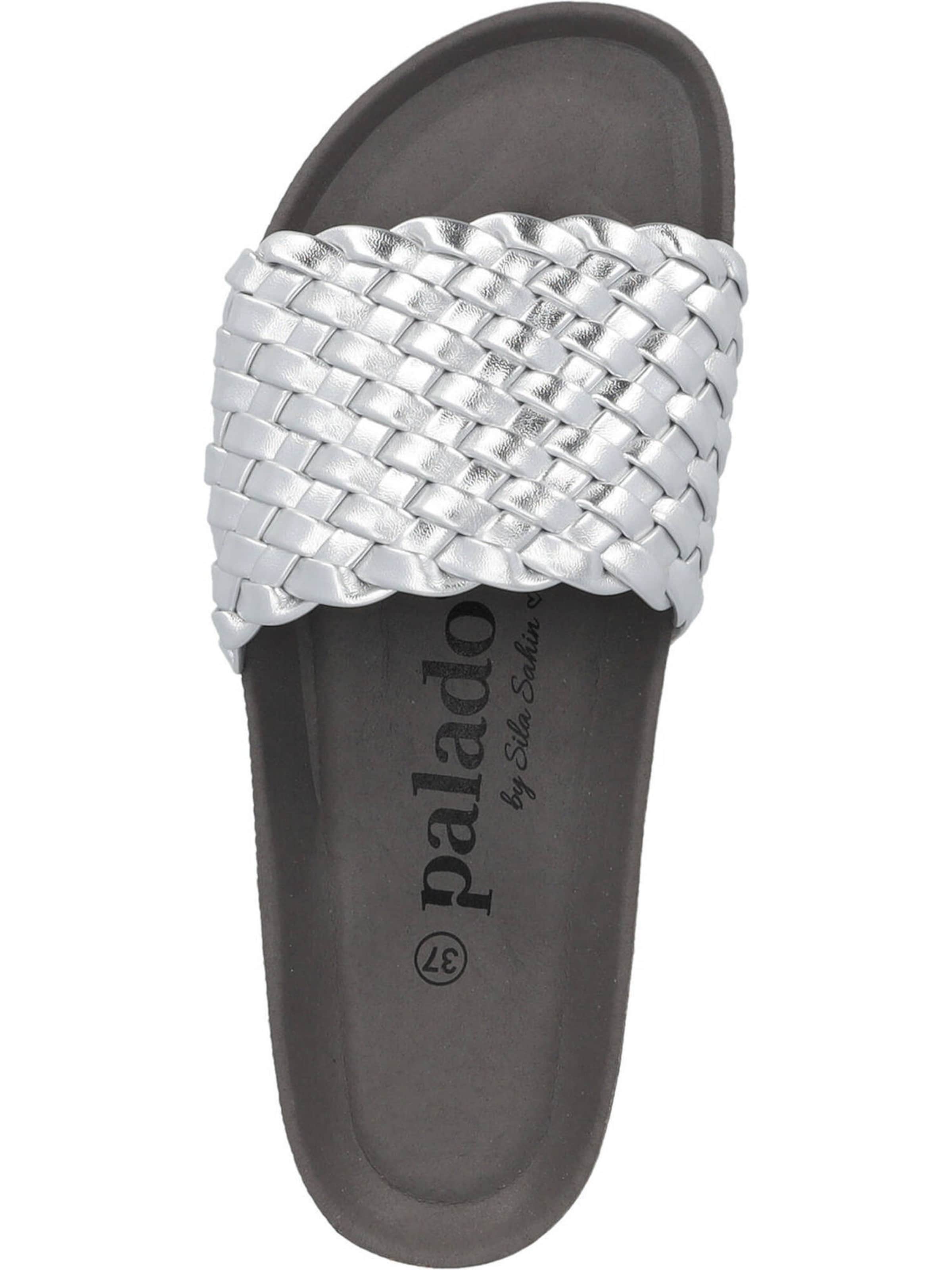 Palado by Sila Sahin Pantolette 'Lerima' in Silber