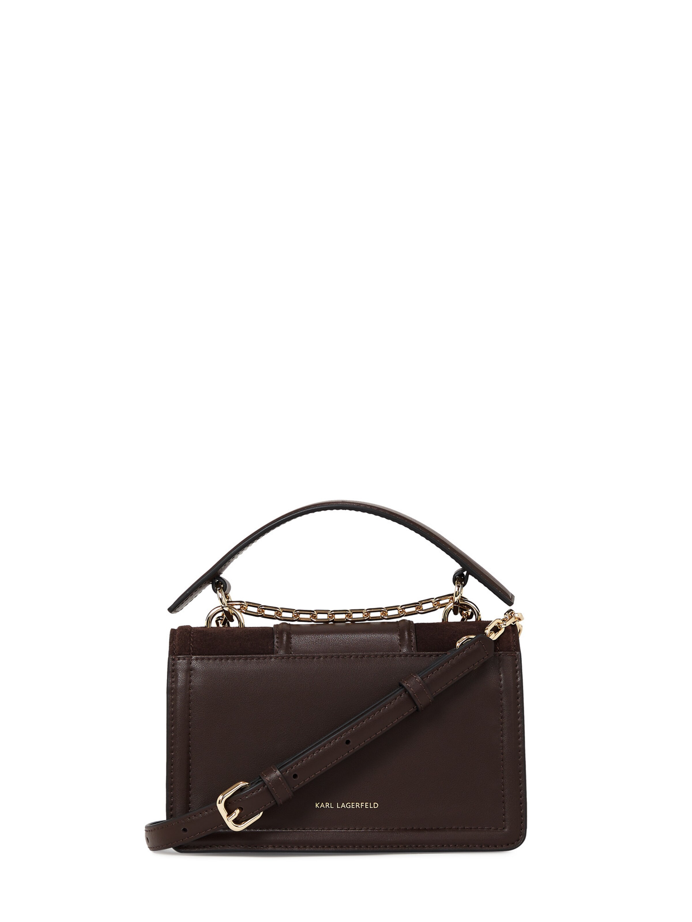 Karl Lagerfeld Torba na ramię 'Nova' w kolorze brązowy