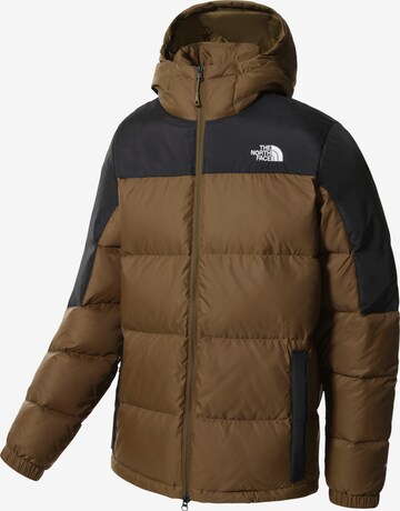 THE NORTH FACE Regular fit Outdoorjas in Groen: voorkant