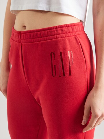 GAP Обычный Штаны в Красный