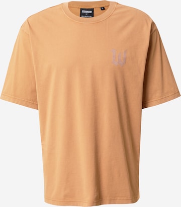 ABOUT YOU x Dardan Shirt 'Joe' in Brown: front