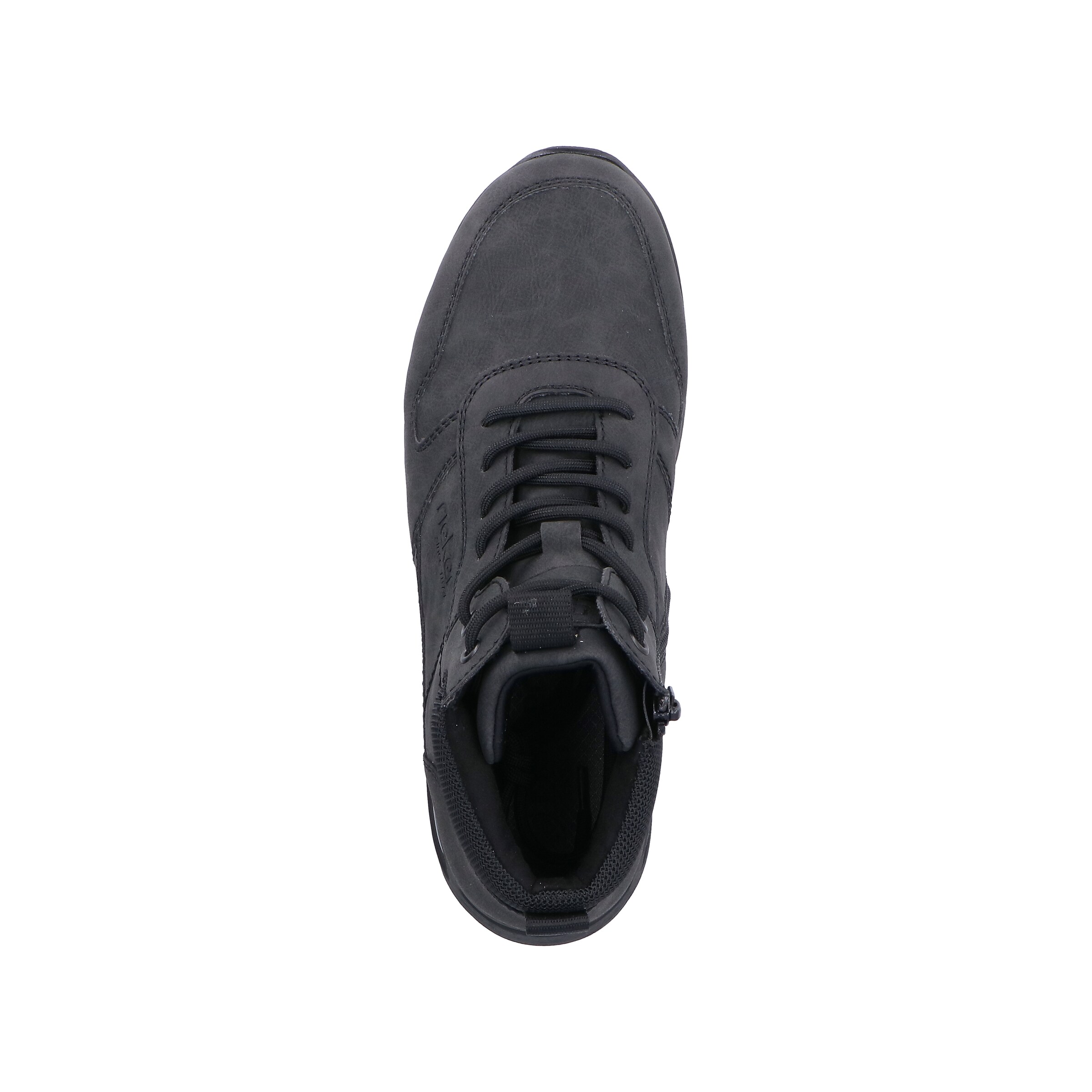 Rieker Lace-Up Boots in Grey