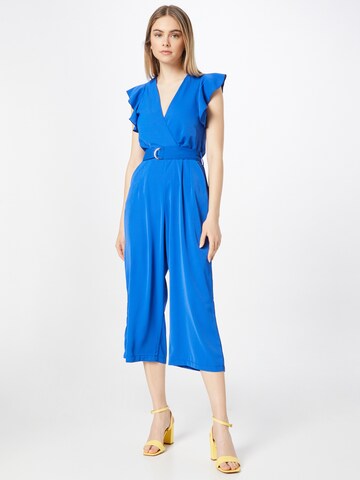 AX Paris Jumpsuit in Blue: front