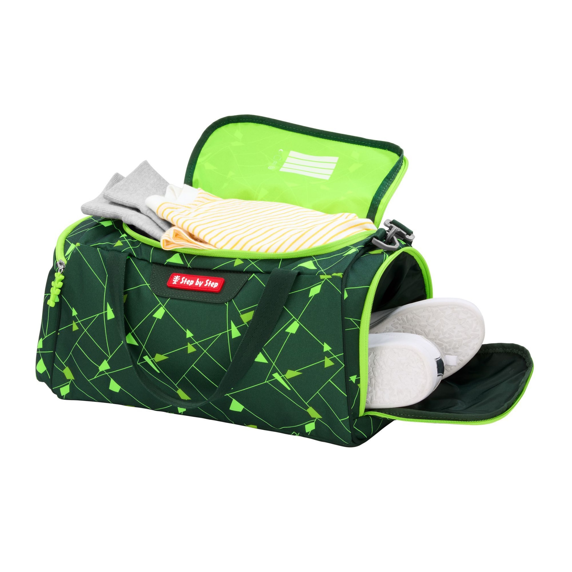 Borsa da viaggio di STEP BY STEP in verde