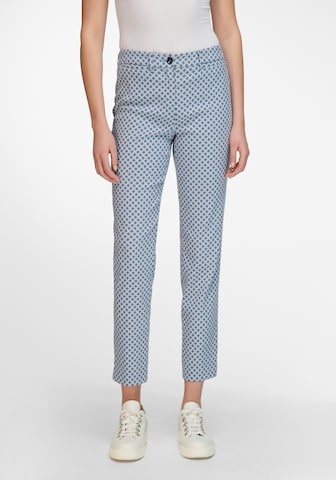 Skinny Pantalon chino Basler en bleu : devant