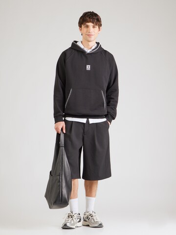 melns HUGO Sportisks džemperis 'Darohood'