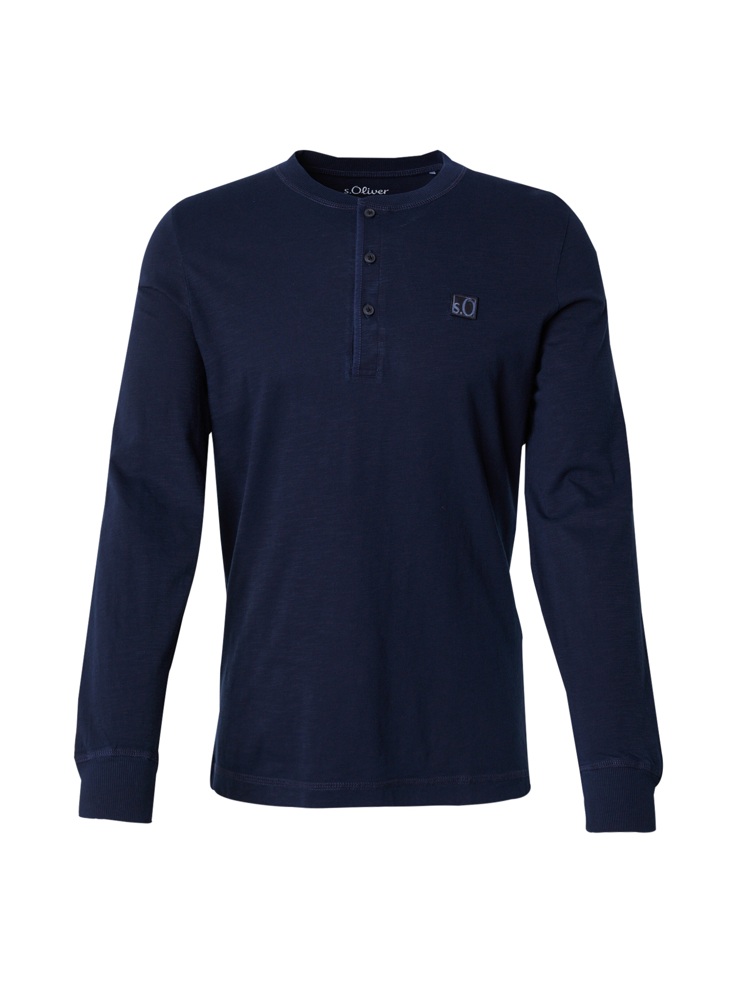 s.Oliver Tričko – modrá: přední strana