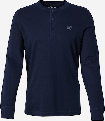 T-Shirt s.Oliver en bleu : devant