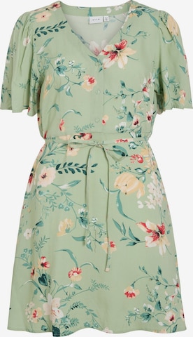 VILA Dress in Green: front