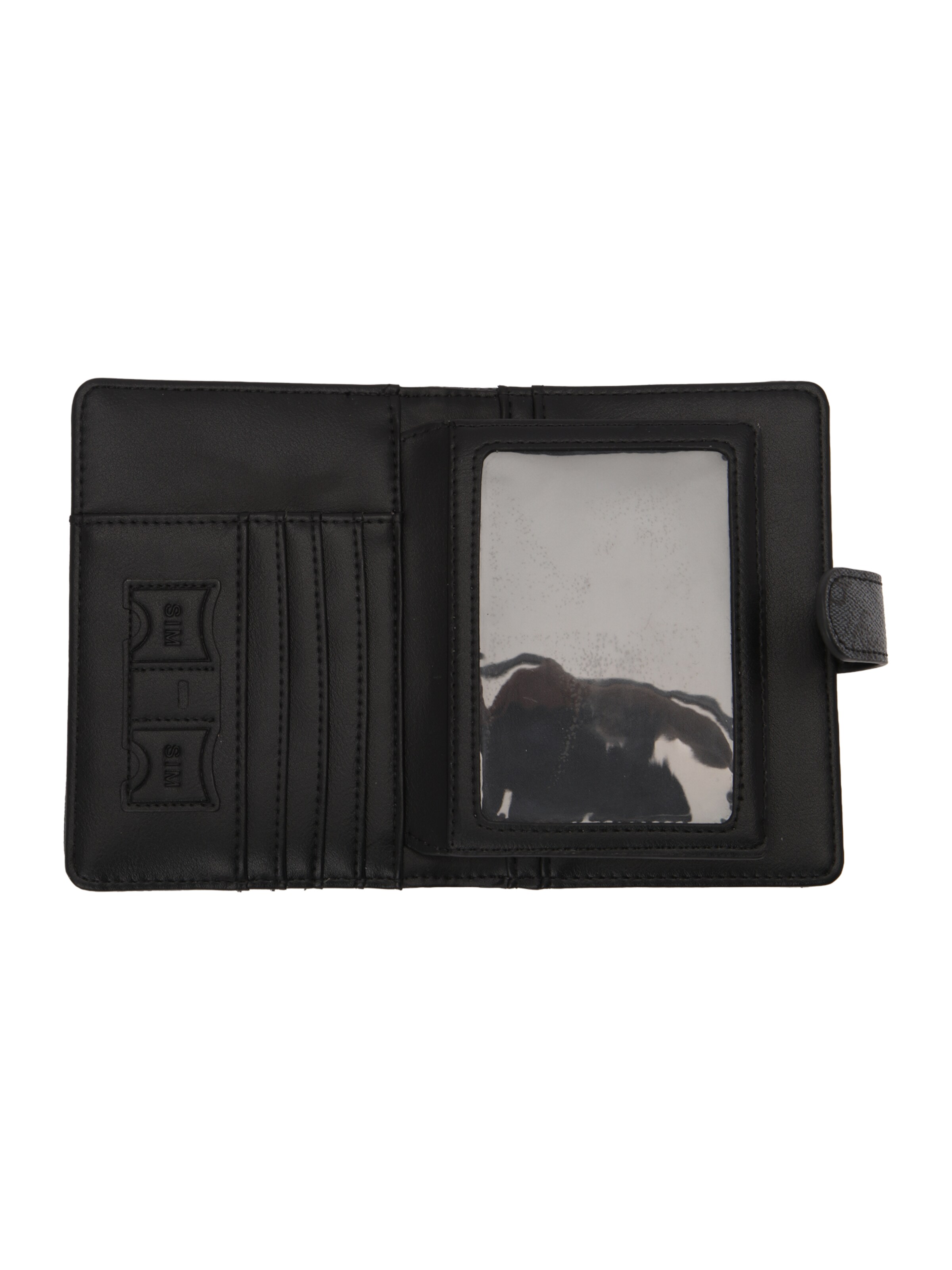 melns GUESS Naudas maks