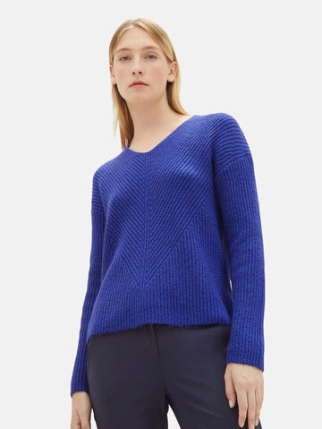 TOM TAILOR Sweater in Blue