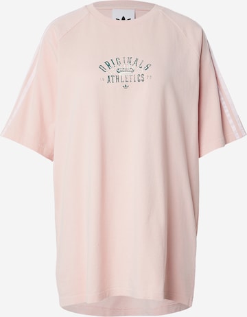 Tricou 'RINGER' de la ADIDAS ORIGINALS pe roz: față