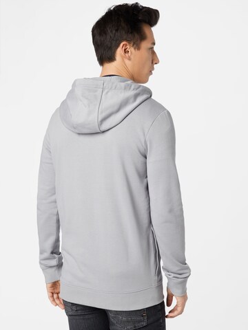 HUGO Red - Sudadera con cremallera 'Daple' en gris