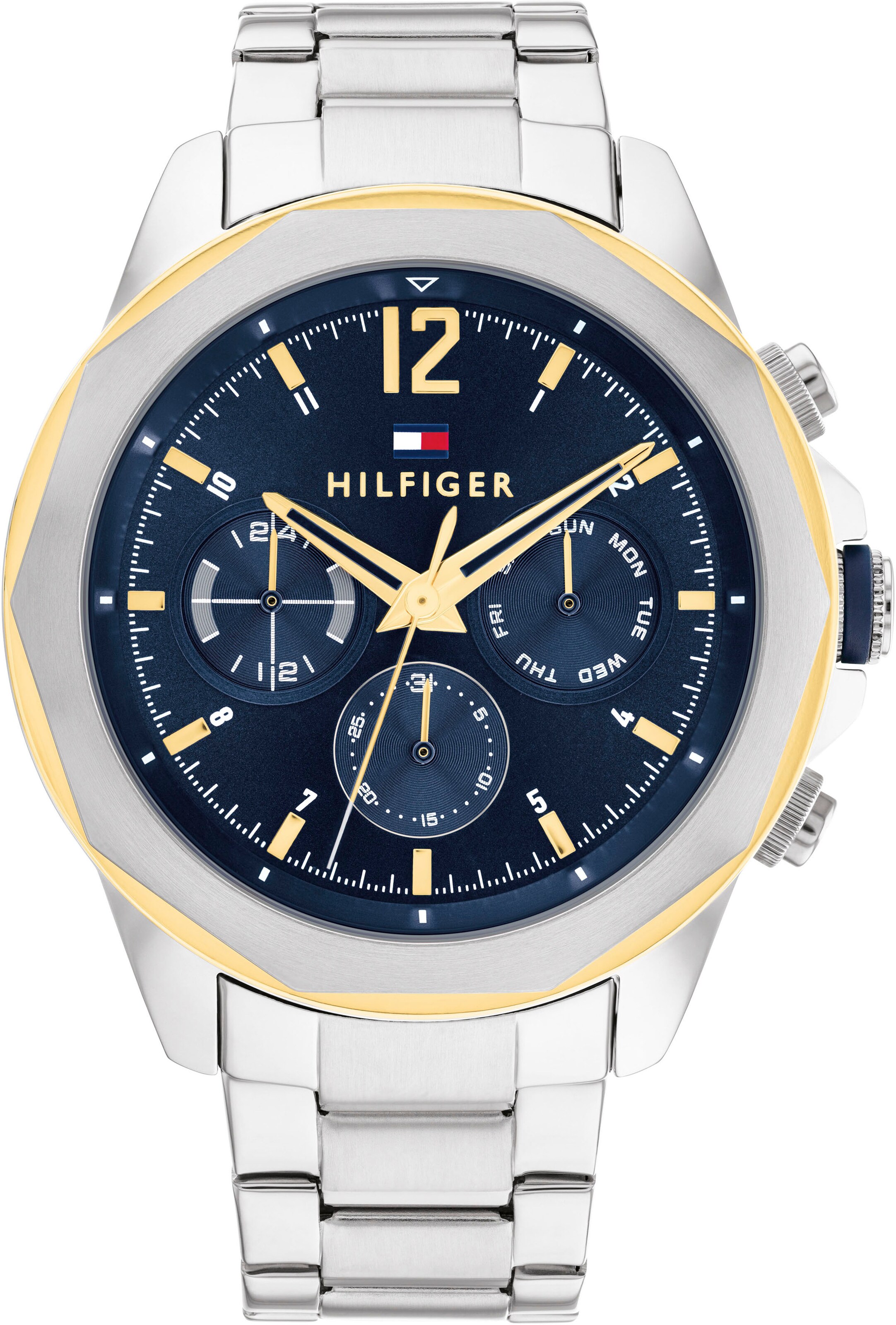 TOMMY HILFIGER Analoguhr in Silber
