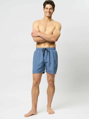 U.S. POLO ASSN. Zwemshorts 'Aza' in Blauw