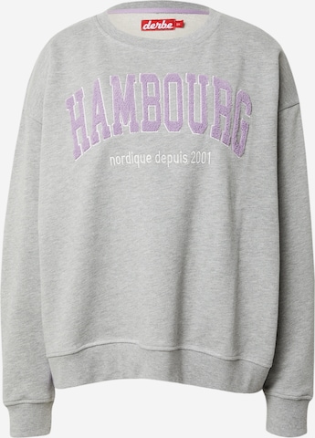 Derbe Sweatshirt in Grey: front