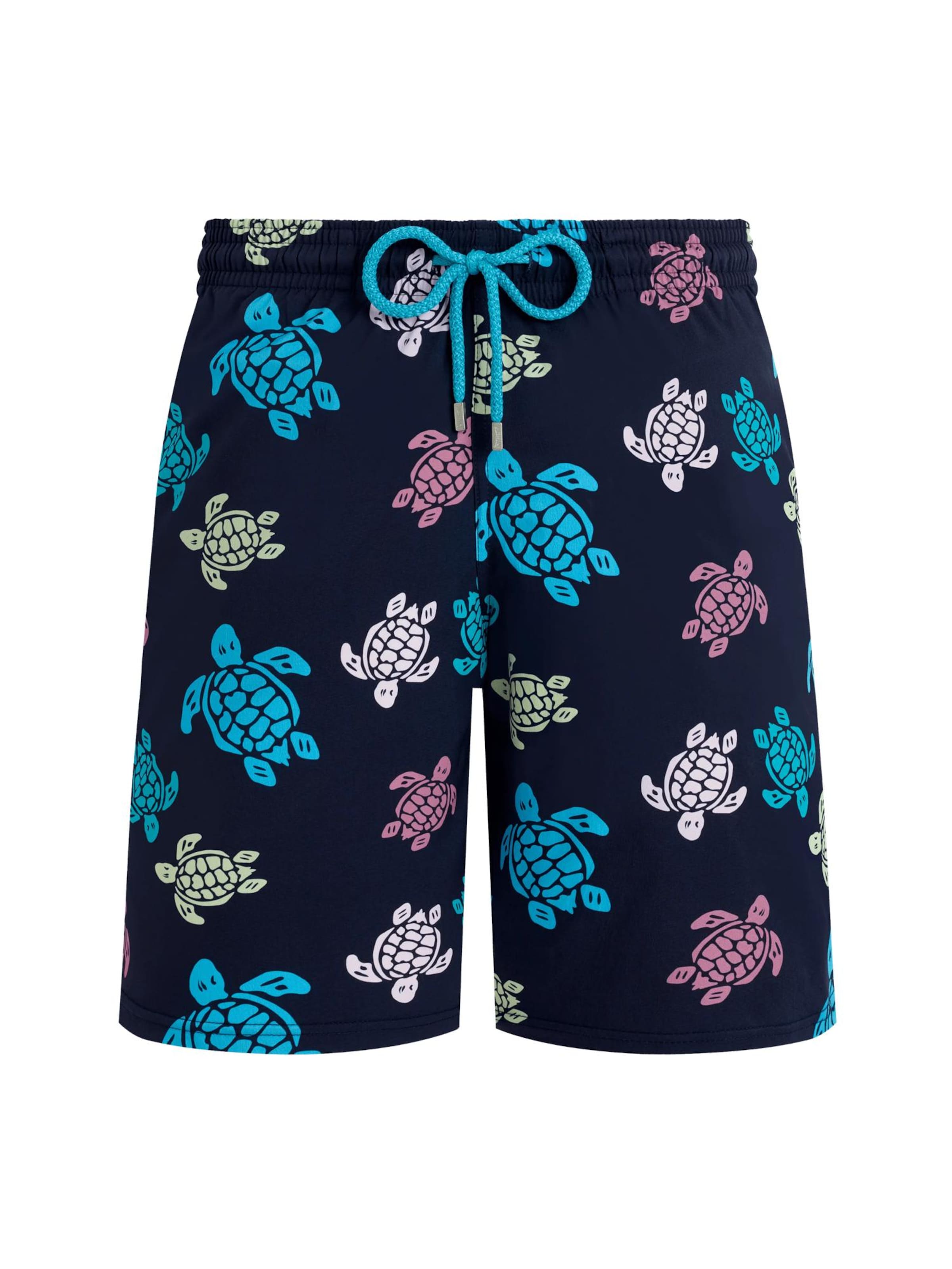 Vilebrequin - Bermudas en azul: frente