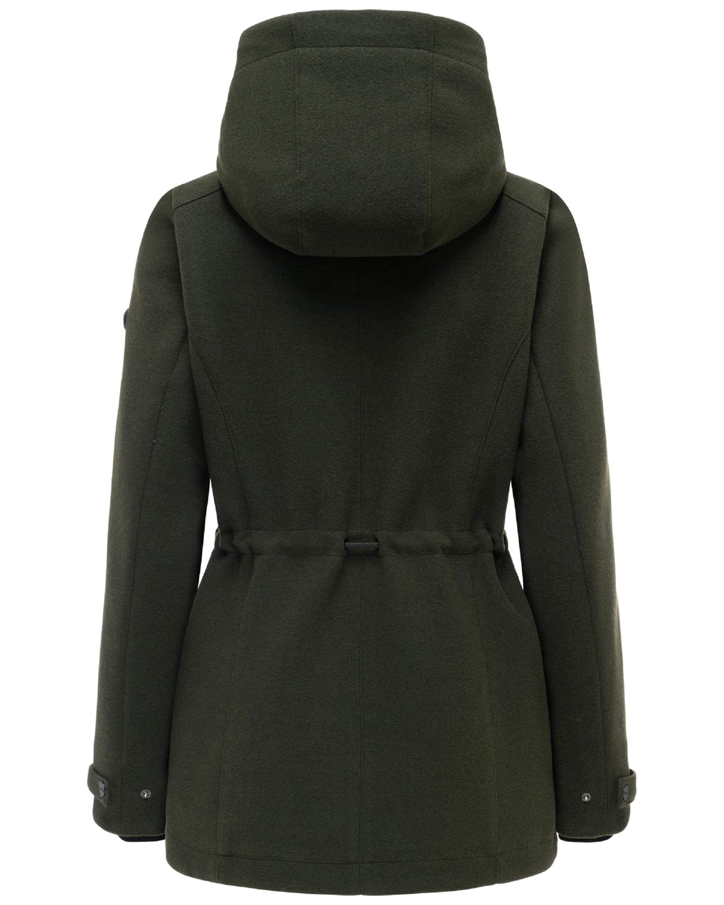 NAVAHOO Übergangsmantel 'Lächelstern 14' in Grün