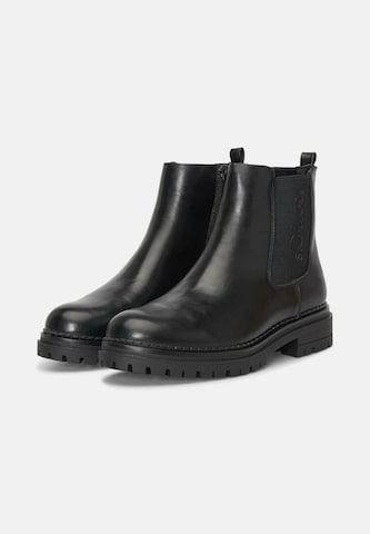 s.Oliver Chelsea boots i svart