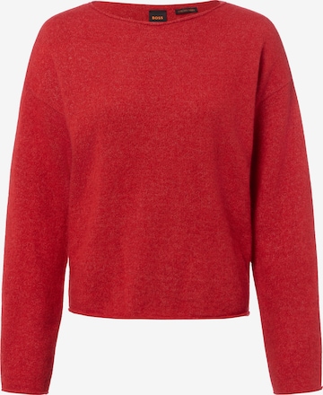Pull-over BOSS en rouge : devant