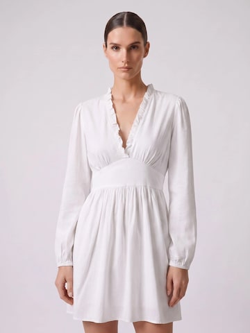 Robe 'Umi' americandreams en blanc : devant