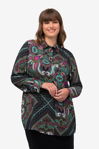 Ulla Popken Blouse in Gemengde kleuren: voorkant