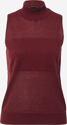 Pull-over Sisley en rouge : devant