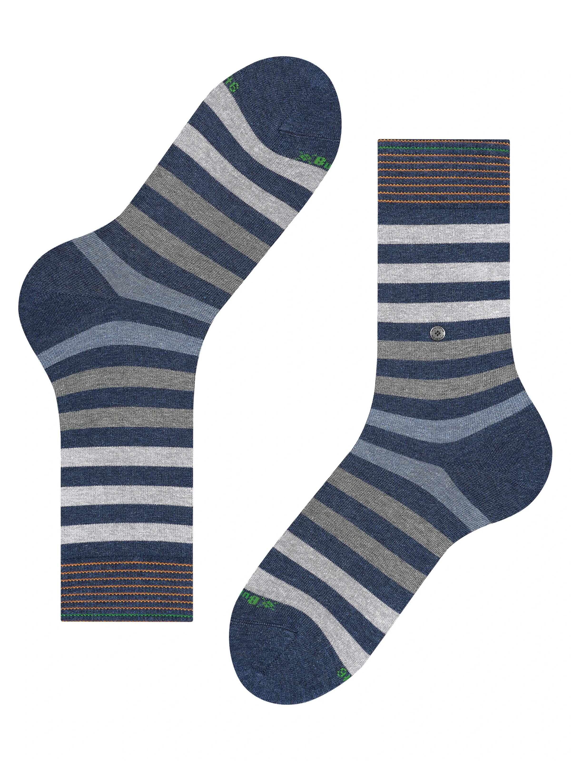BURLINGTON Socks 'Blackpool' in Blue
