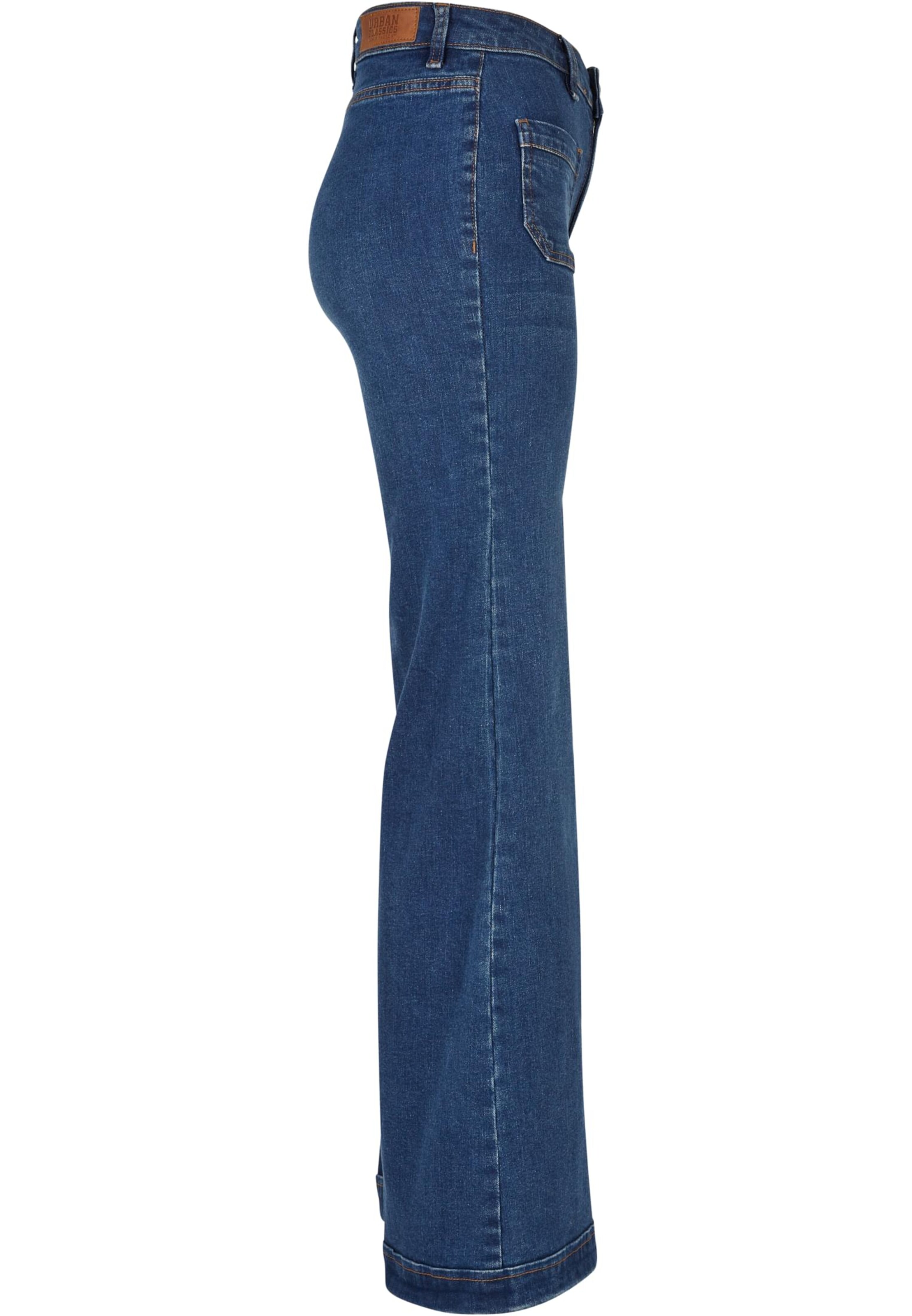 Urban Classics Boot cut Jeans in Blue