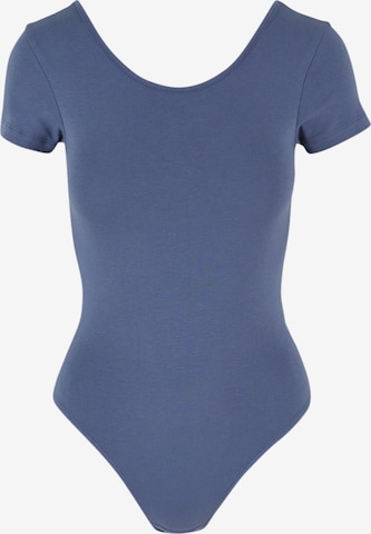 Urban Classics T-shirtbody i blå: framsida