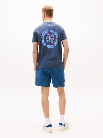 T-Shirt 'NOVELTY FAIR' Tommy Jeans en bleu
