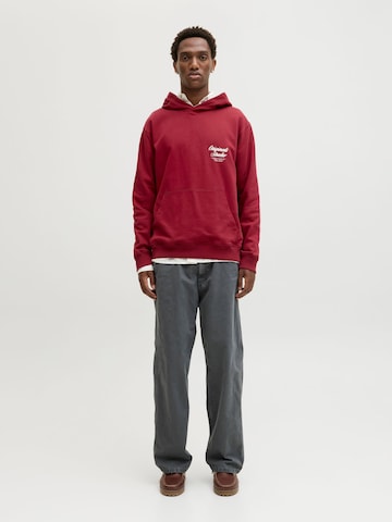 JACK & JONES - Sudadera en rojo