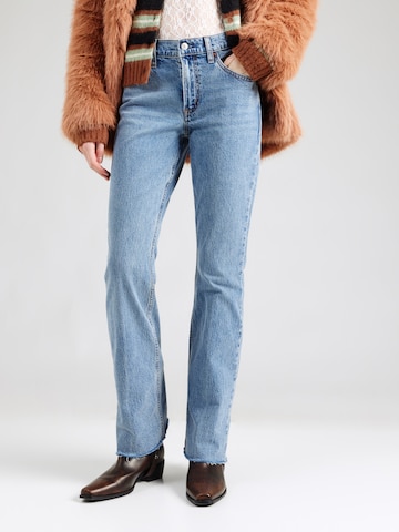 Abercrombie & Fitch - Acampanado Vaquero en azul: frente