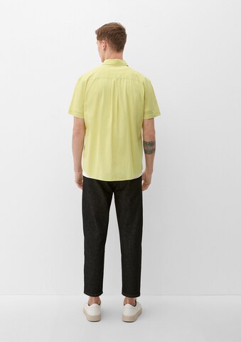 Coupe regular Chemise s.Oliver en jaune