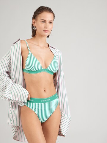Bas de bikini Calvin Klein Swimwear en vert
