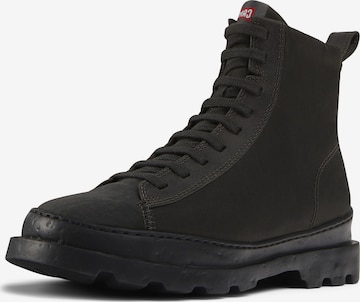 CAMPER Lace-Up Ankle Boots 'Brutus' in Black: front