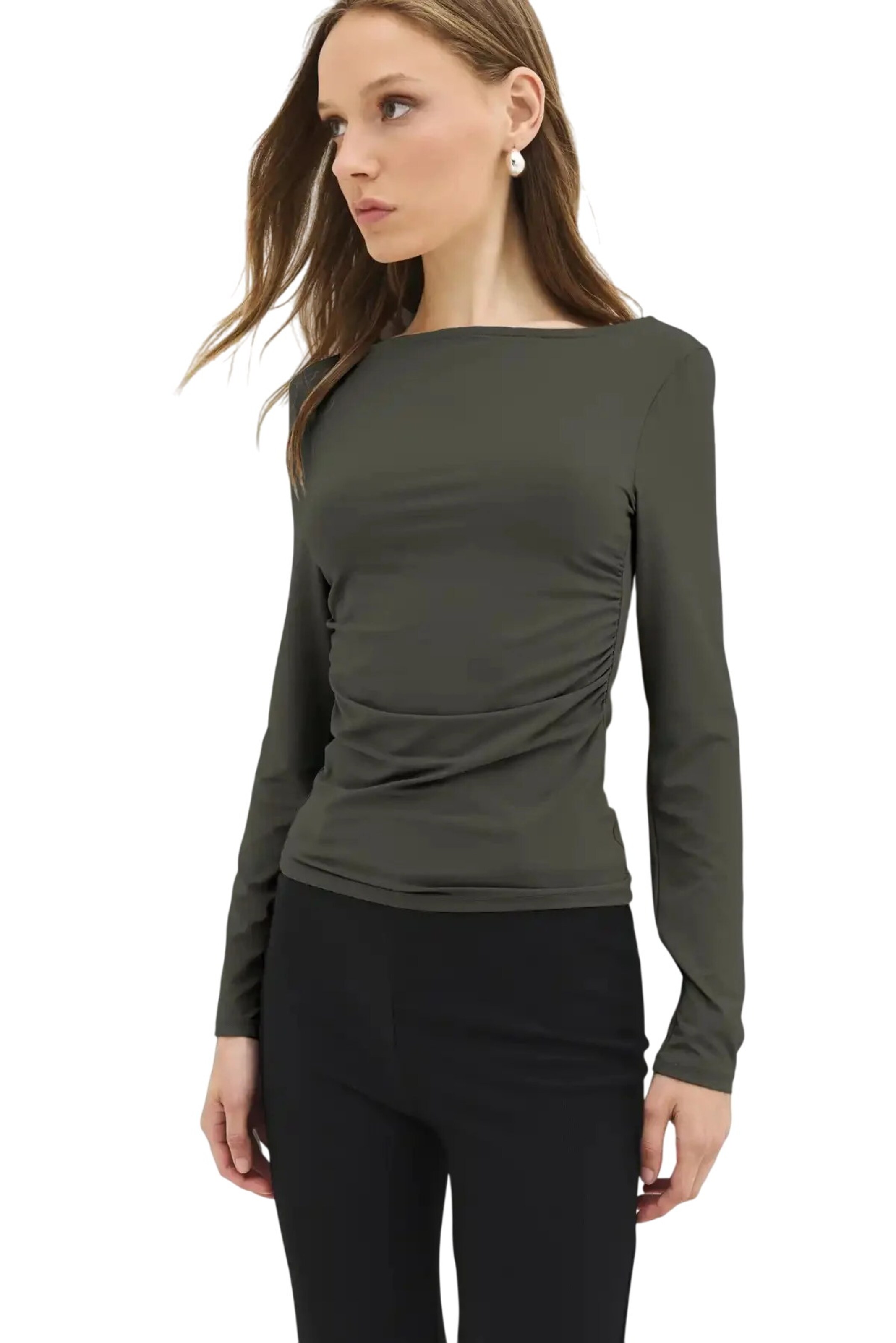 No Matter What Shirt in Groen