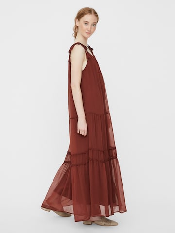 Robe 'PENELOPE' VERO MODA en marron