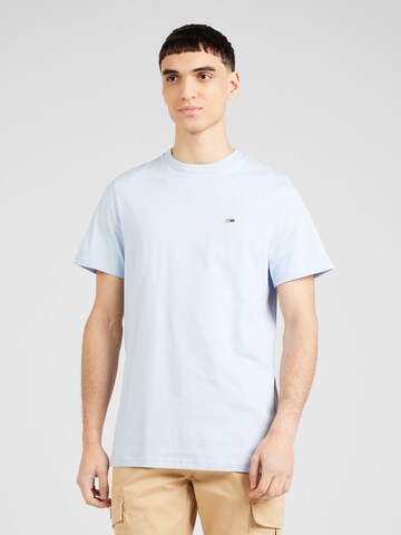 Coupe regular T-Shirt Tommy Jeans en bleu : devant