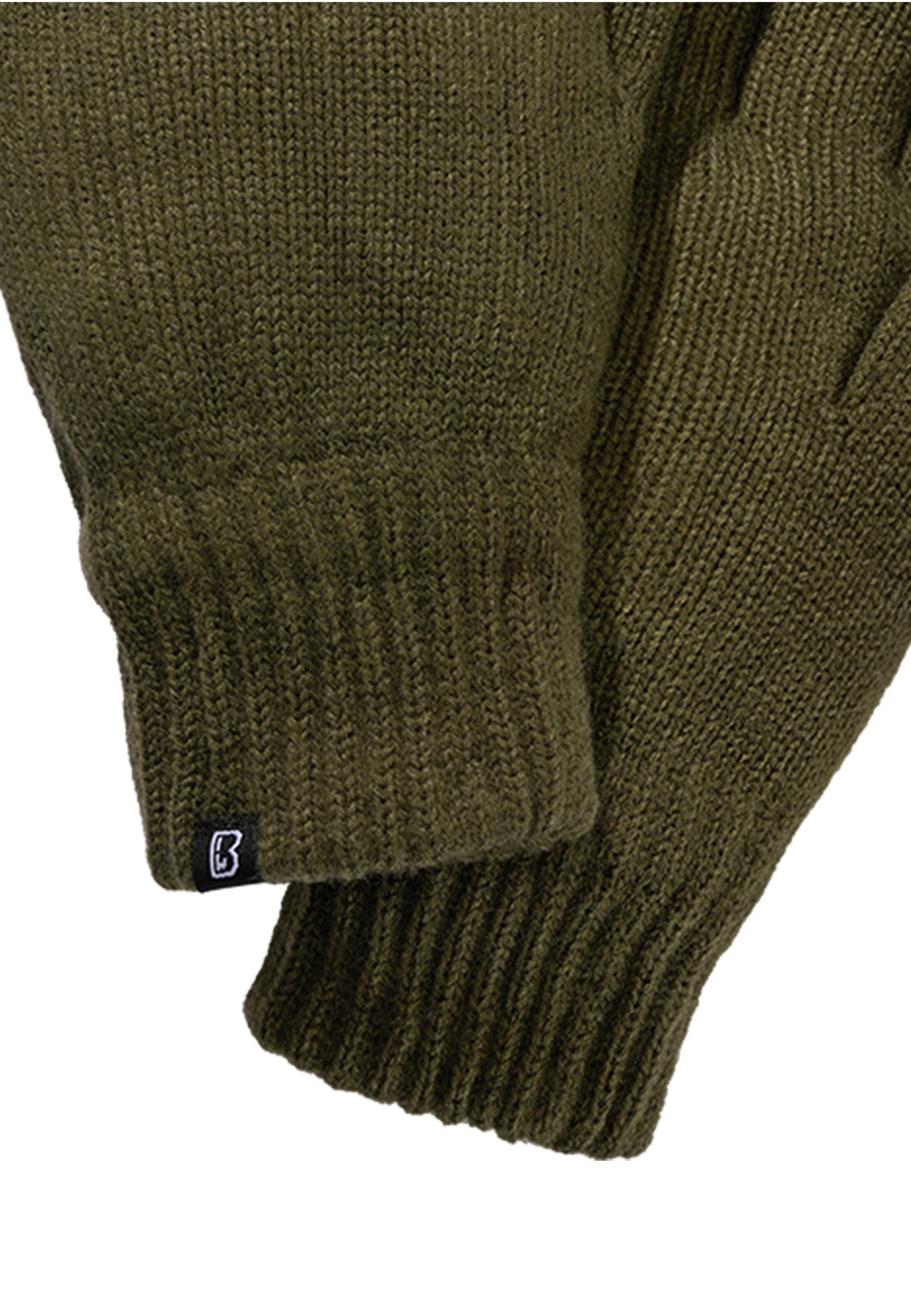 Brandit Rękawiczki pięciopalczaste w kolorze zielony