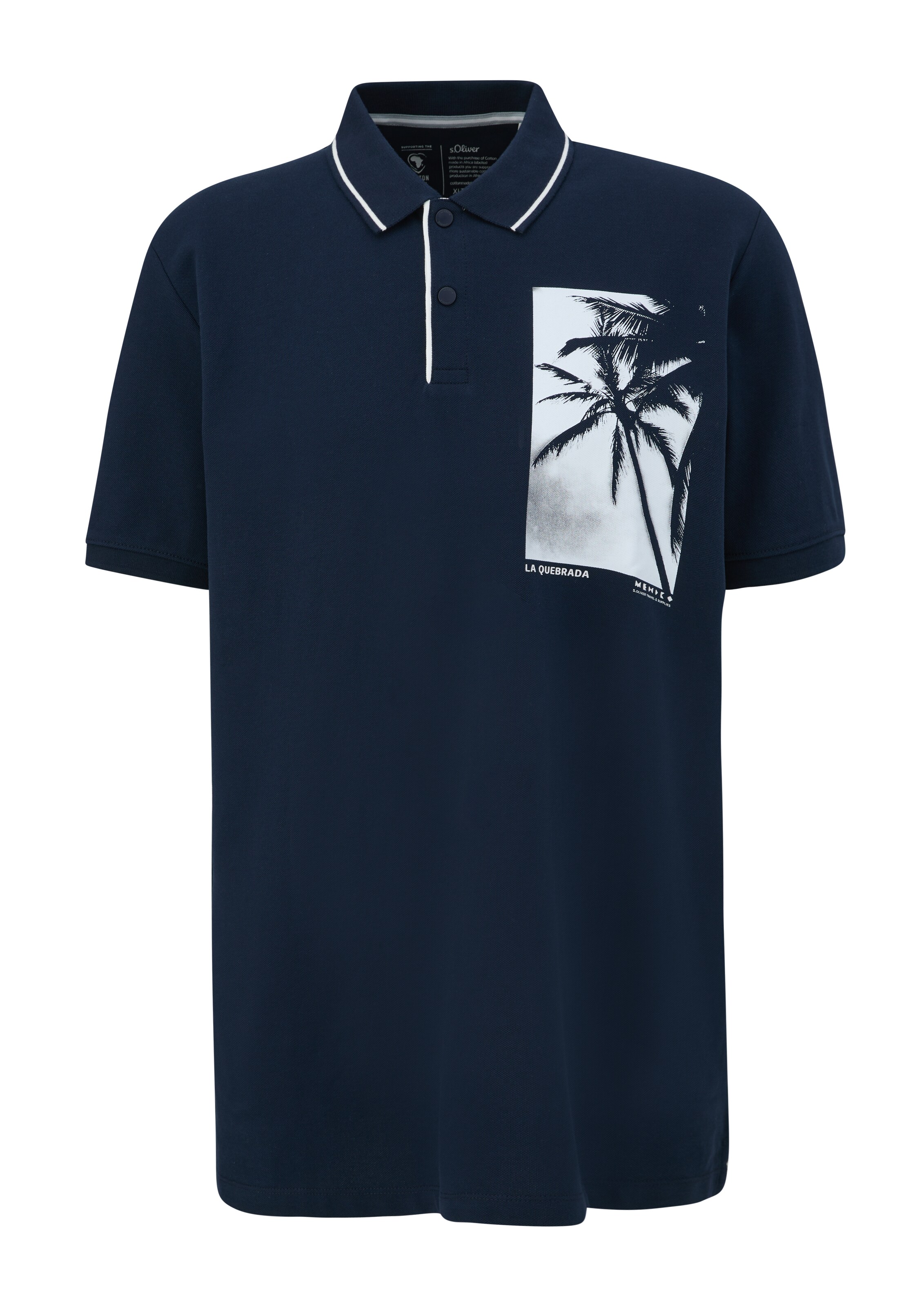 T-Shirt s.Oliver en bleu : devant