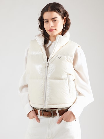 Calvin Klein Jeans Vesta - Sivá: predná strana