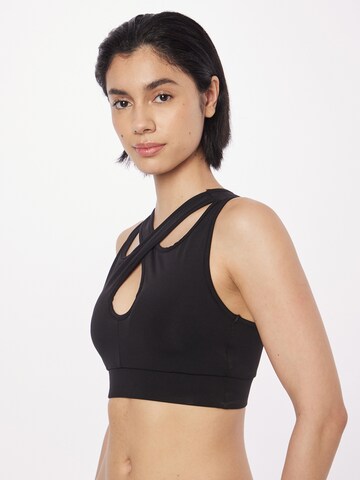 Urban Classics Bralette Bra in Black: front